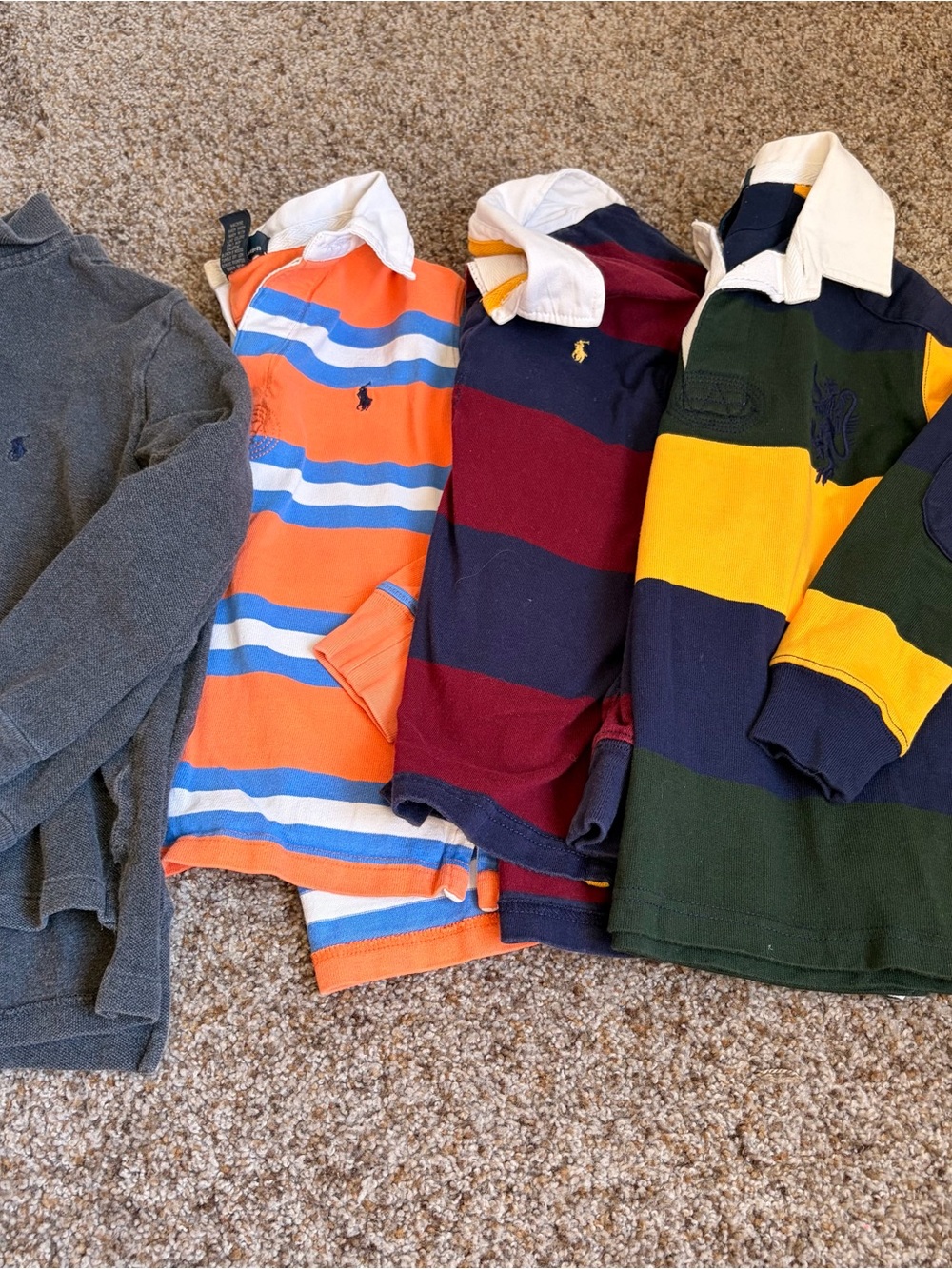Ralph Lauren Kids Long Sleeve Polo Bundle